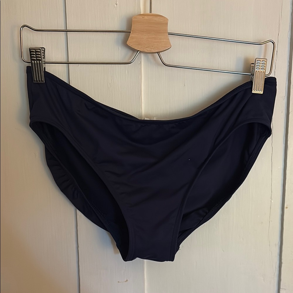 Lands End Classic navy Bikini Bottoms